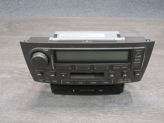 01-03 Lexus UCF30L LS430 Radio Cassette CD Player Receiver Head Unit OEM