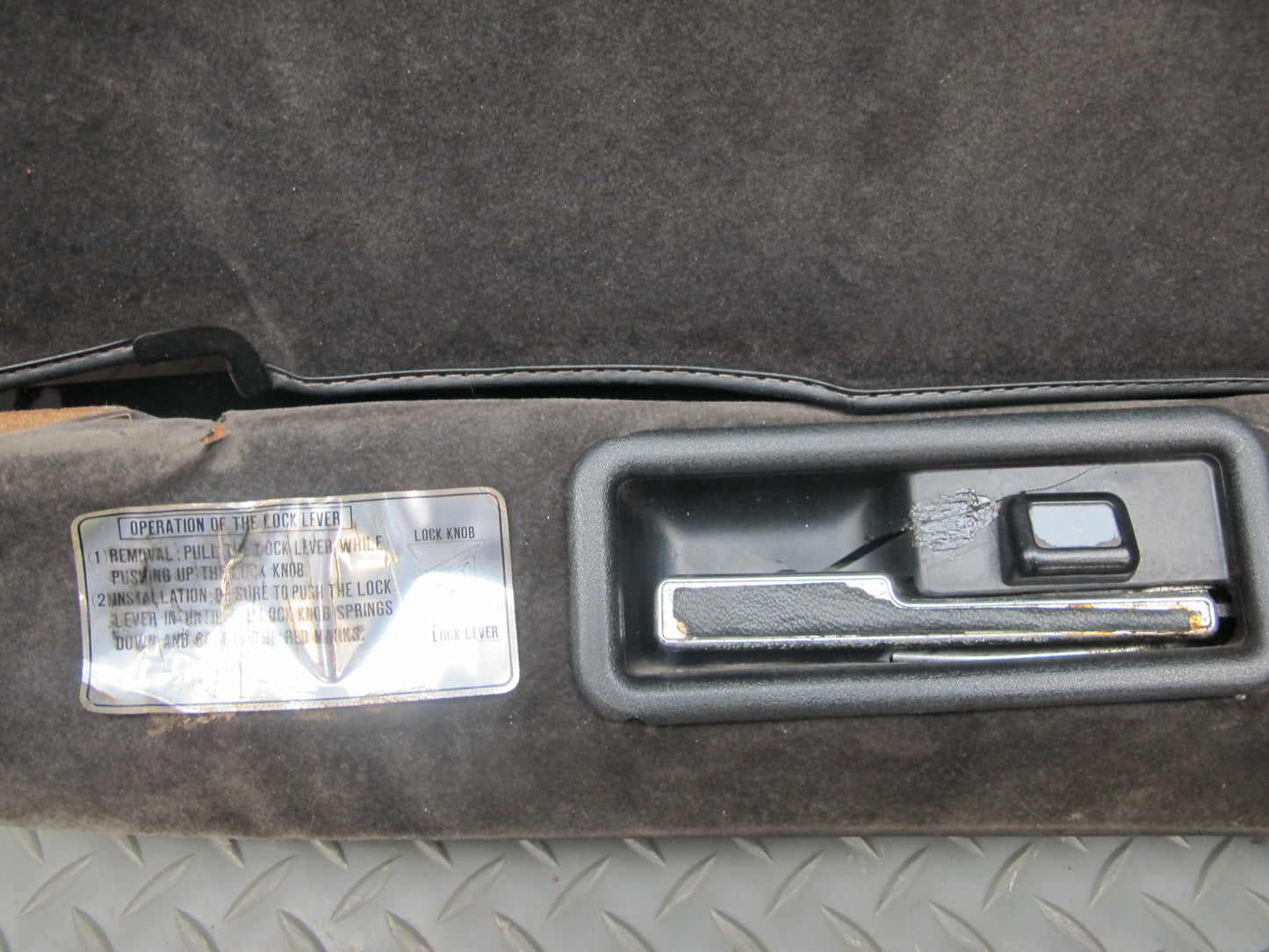 80-83 Datsun Nissan 280ZX S130 Right T-top Roof Glass Window w Shade & BAG OEM