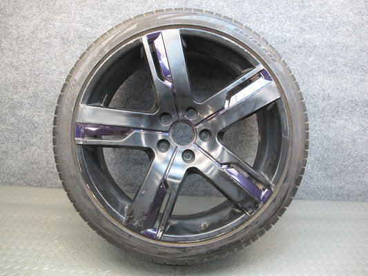 11-12 Fisker Karma Factory R22 22" Front Wheel Rim 22x8.5J ET42.6 Tire 265/35