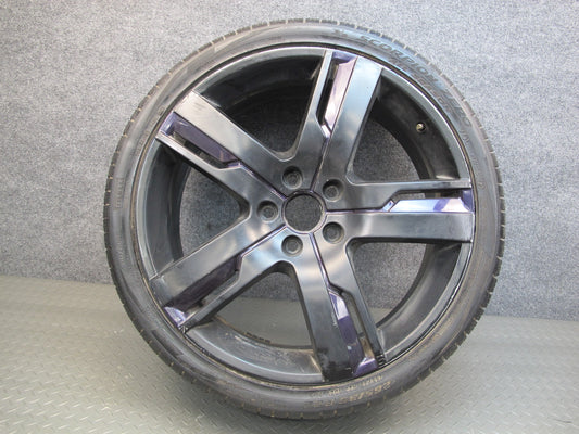 11-12 Fisker Karma Factory R22 22" Front Wheel Rim 22x8.5J ET42.6 Tire 265/35