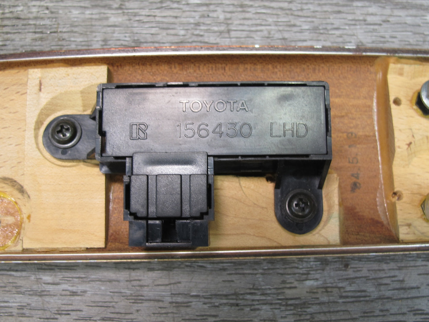 95-96 Lexus JZZ31L SC400 SC300 Set of 7 Interior Dash Door Wood Trim Cover OEM