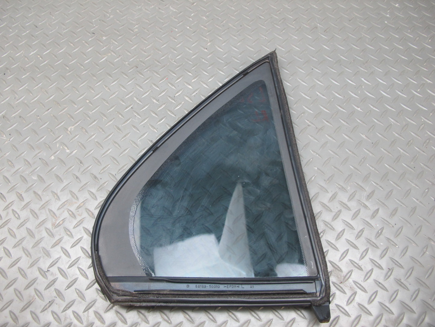 01-06 Lexus UCF30L LS430 Rear Left Door Fixed Glass Window OEM