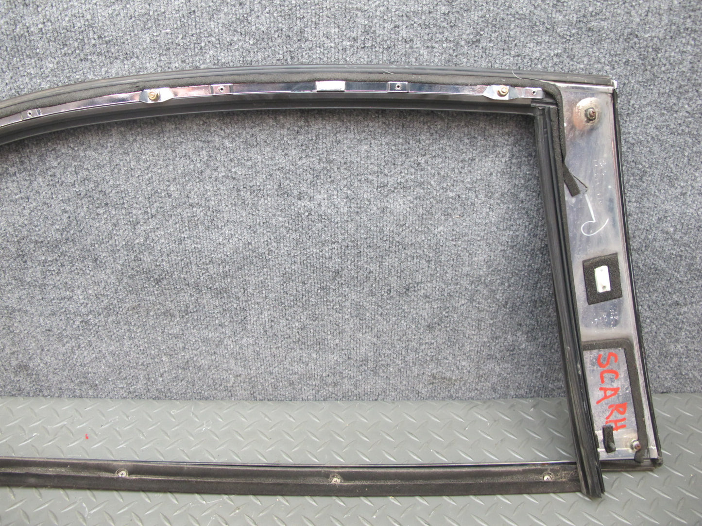 92-00 Lexus JZZ31L SC400 SC300 Set of 2 Door Window Frame Trim Molding OEM