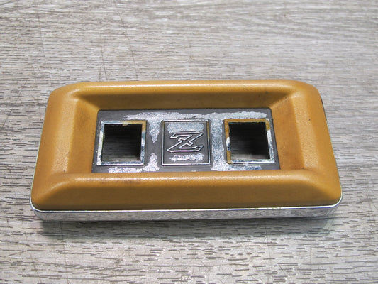 79-83 Datsun Nissan S130 280ZX 2+0 Left Power Window Switch Trim Bezel OEM