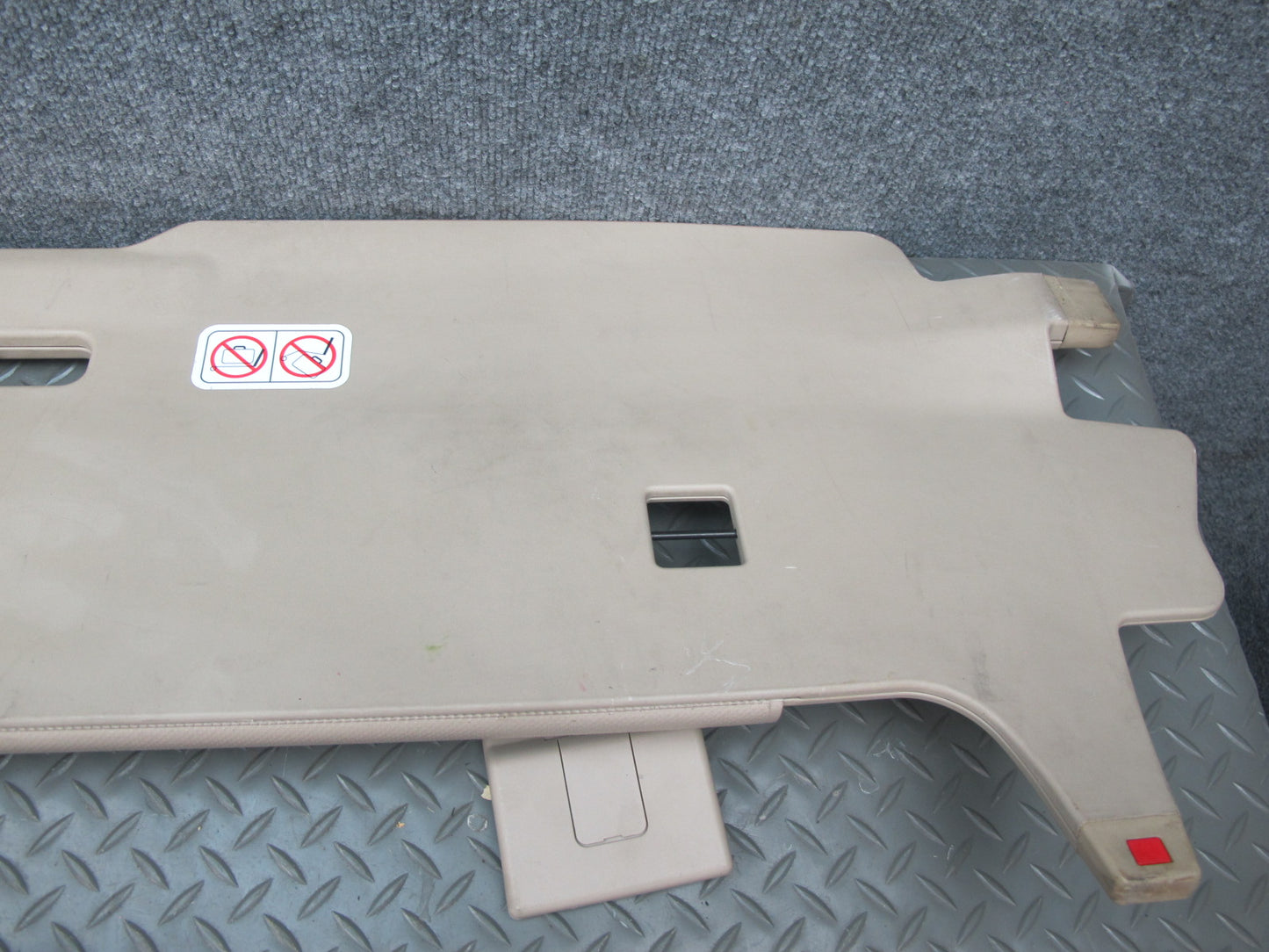 10-11 Lexus GSE20L IS350 IS250 Convertible Rear Trunk Partition Panel OEM