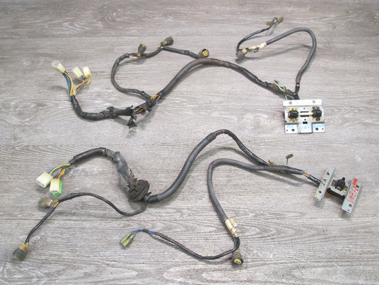 82-83 Datsun Nissan S130 280ZX Right & Left Side Door Wire Harness Set OEM