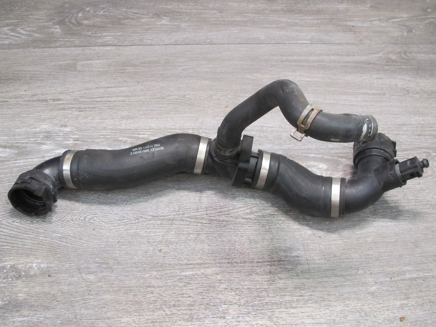 2006-2012 Bentley Flying Spur Radiator Water Coolant Hose Pipe Line Set