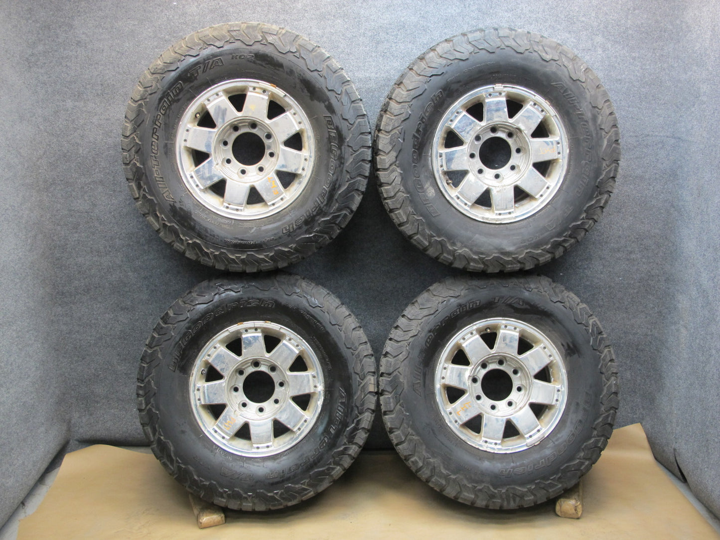 2003-2007 Hummer H2 R17 17" 8-SPOKE Alloy Wheel Rim 17X8.5J 8X165.1 Set of 4