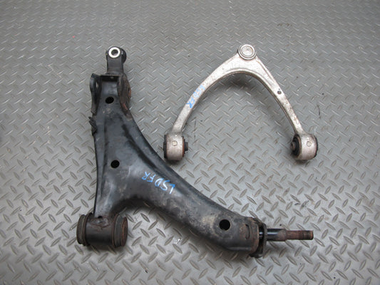 01-06 Lexus UCF30L LS430 Set of 2 Front Right Upper & Lower Control Arm OEM