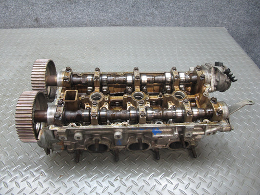 91-92 Mitsubishi 3000GT 3.0 6G72 NA Left Engine Cylinder Head w Camshafts OEM