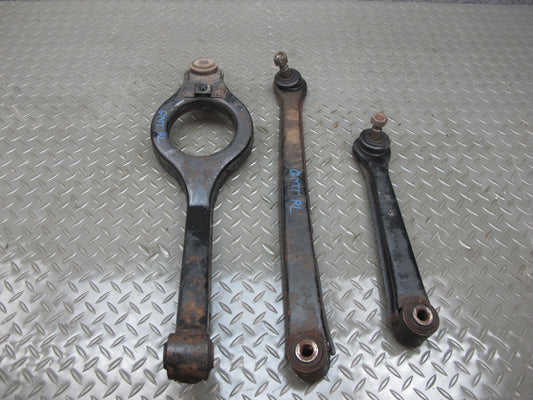 91-99 Mitsubishi 3000GT FWD Set of 3 Rear Left Suspension Control Arm OEM