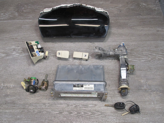 2003 Lexus UCF30L LS430 Engine ECU ECM Ignition Speedometer Lock KEY Set OEM