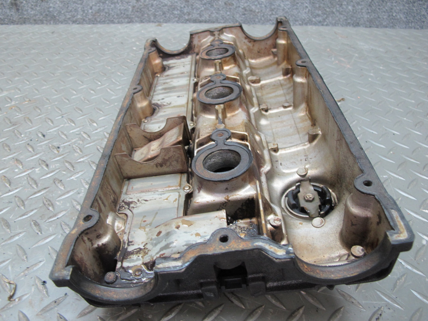 91-93 Mitsubishi 3000GT 3.0 6G72 NA Engine Cylinder Head Valve Cover Set OEM