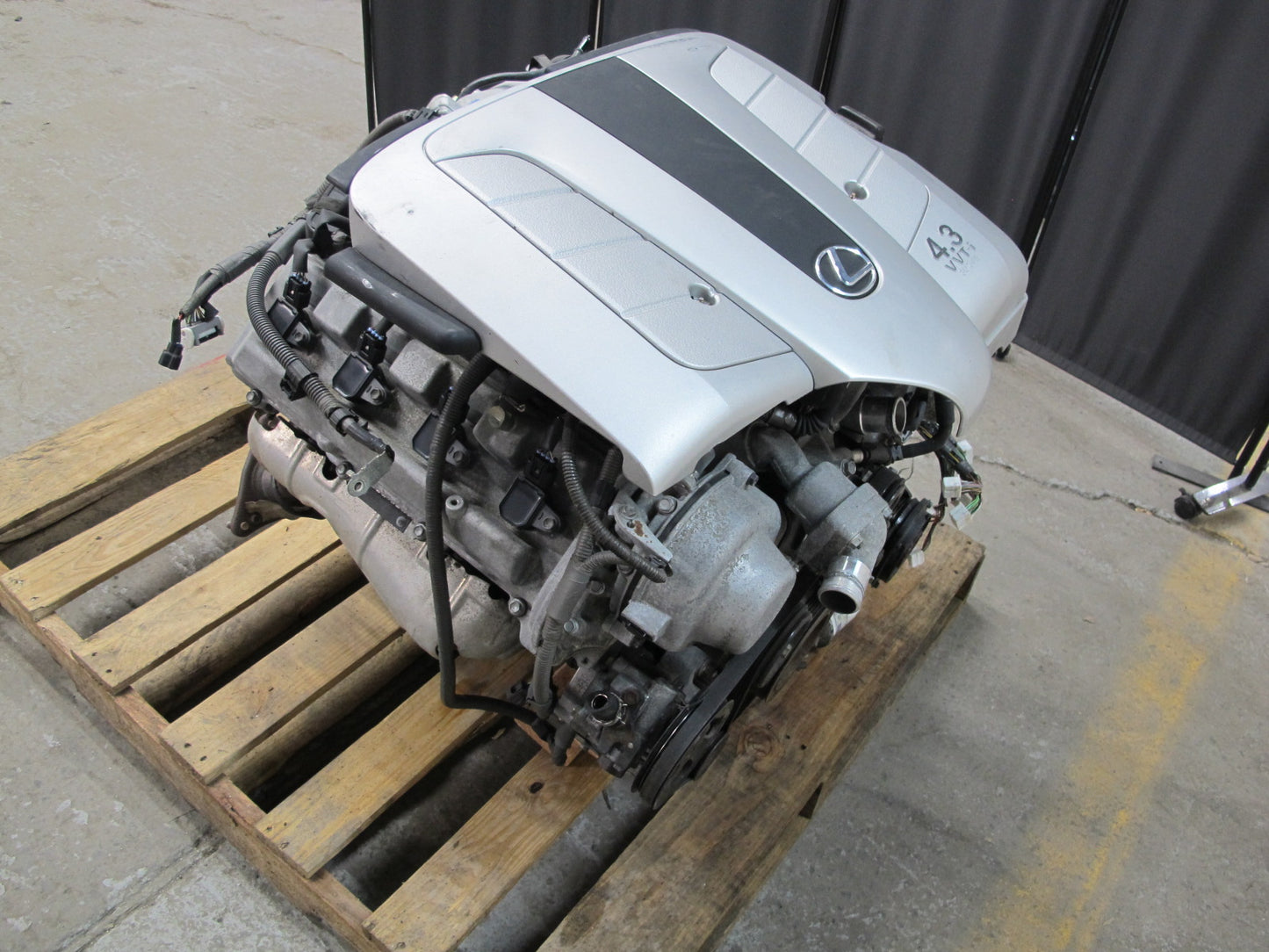 01-06 Lexus UCF30 LS430 RWD 4.3L 3UZFE VIN N 5th Digit Engine Motor 161k Miles