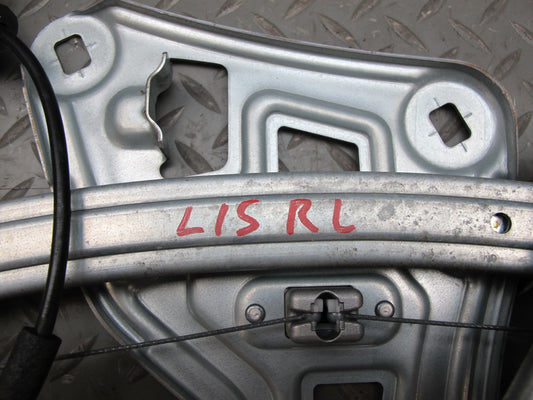 10-15 Lexus IS350 IS250 Convertible Rear Left Window Regulator w Motor OEM