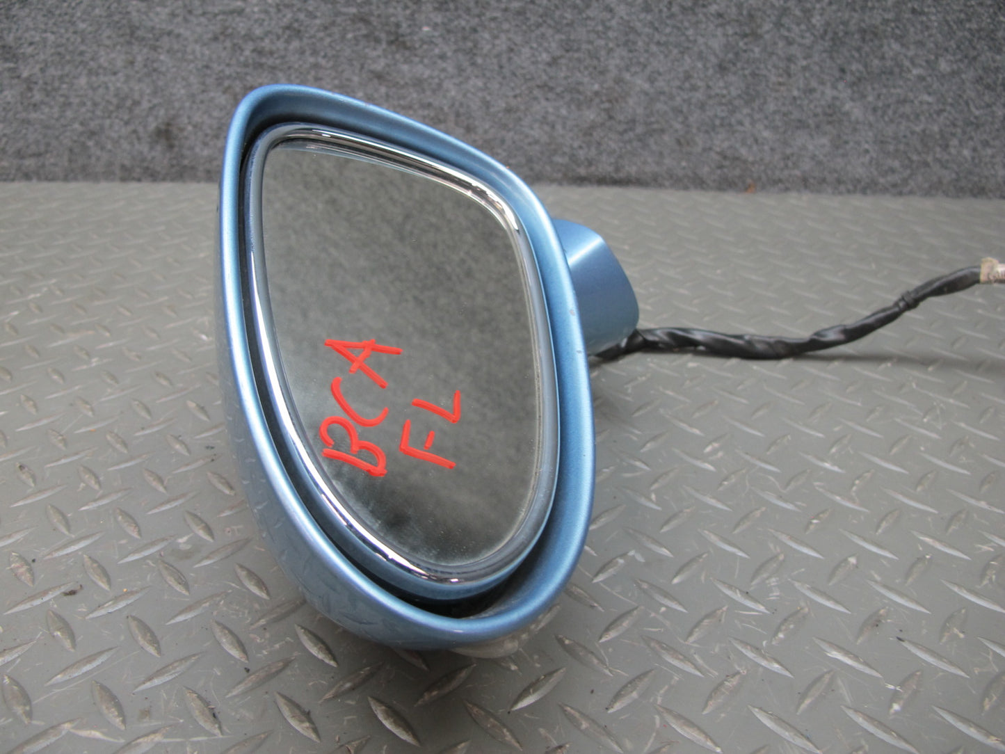 2006-2012 Bentley Continental Flying Spur Front Left Exterior Door Mirror Blue