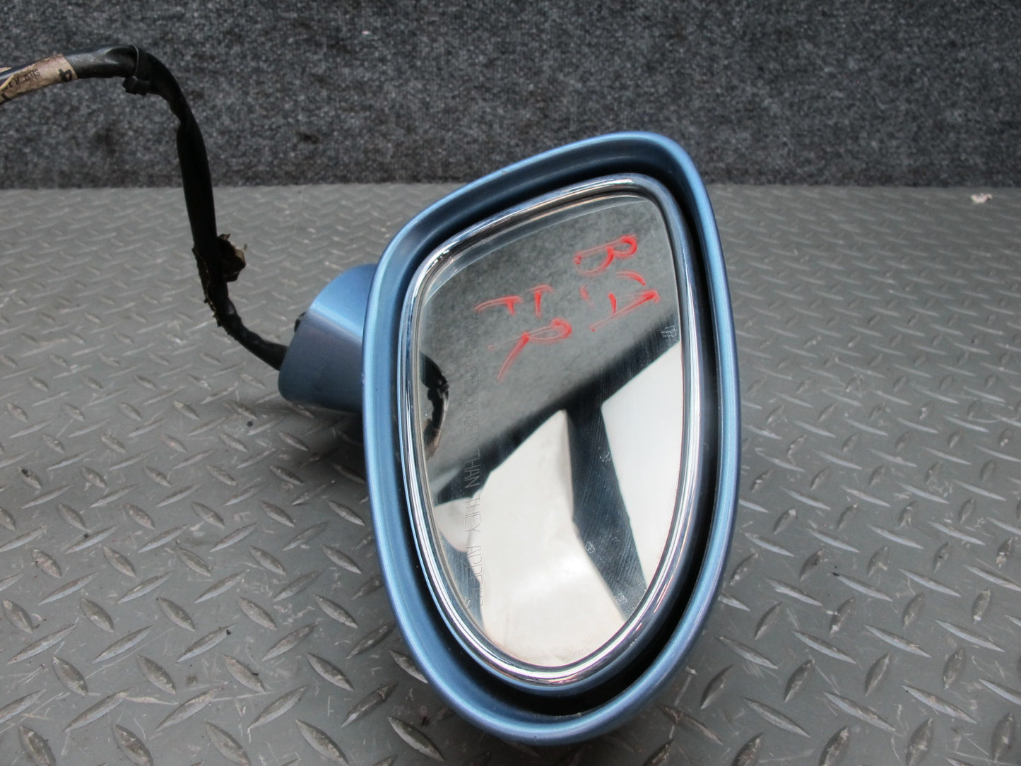 2006-2012 Bentley Continental Flying Spur Front Right Exterior Door Mirror Blue