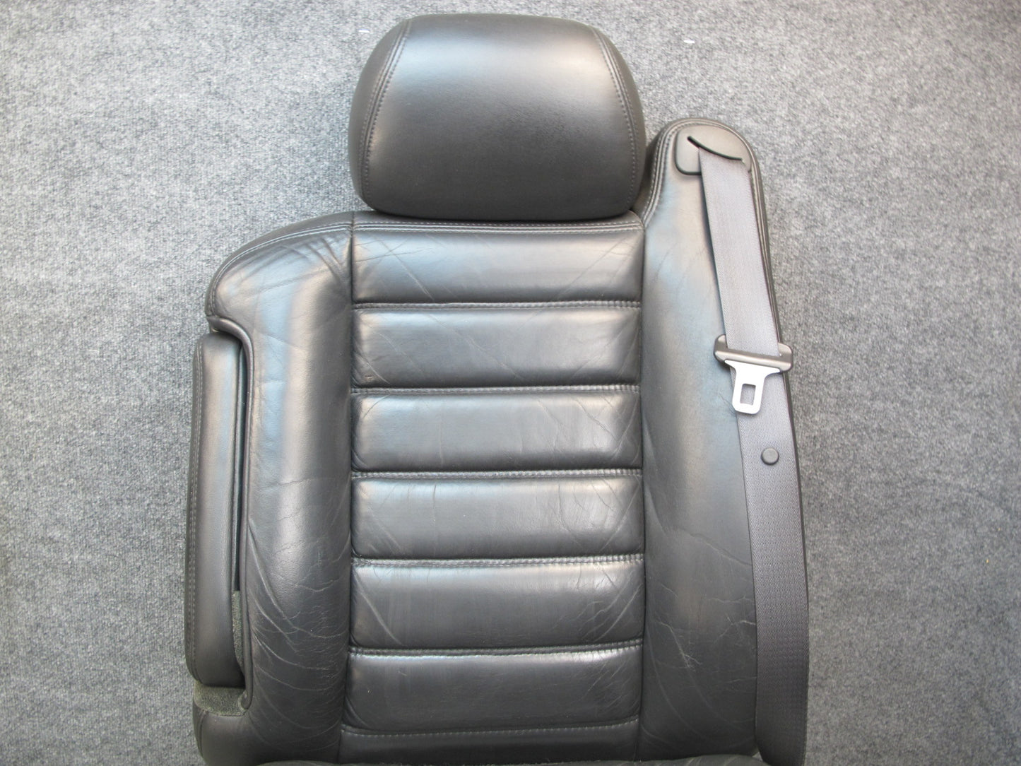 2005-2007 Hummer H2 Front Left & Right Side Leather Black Seat Set of 2