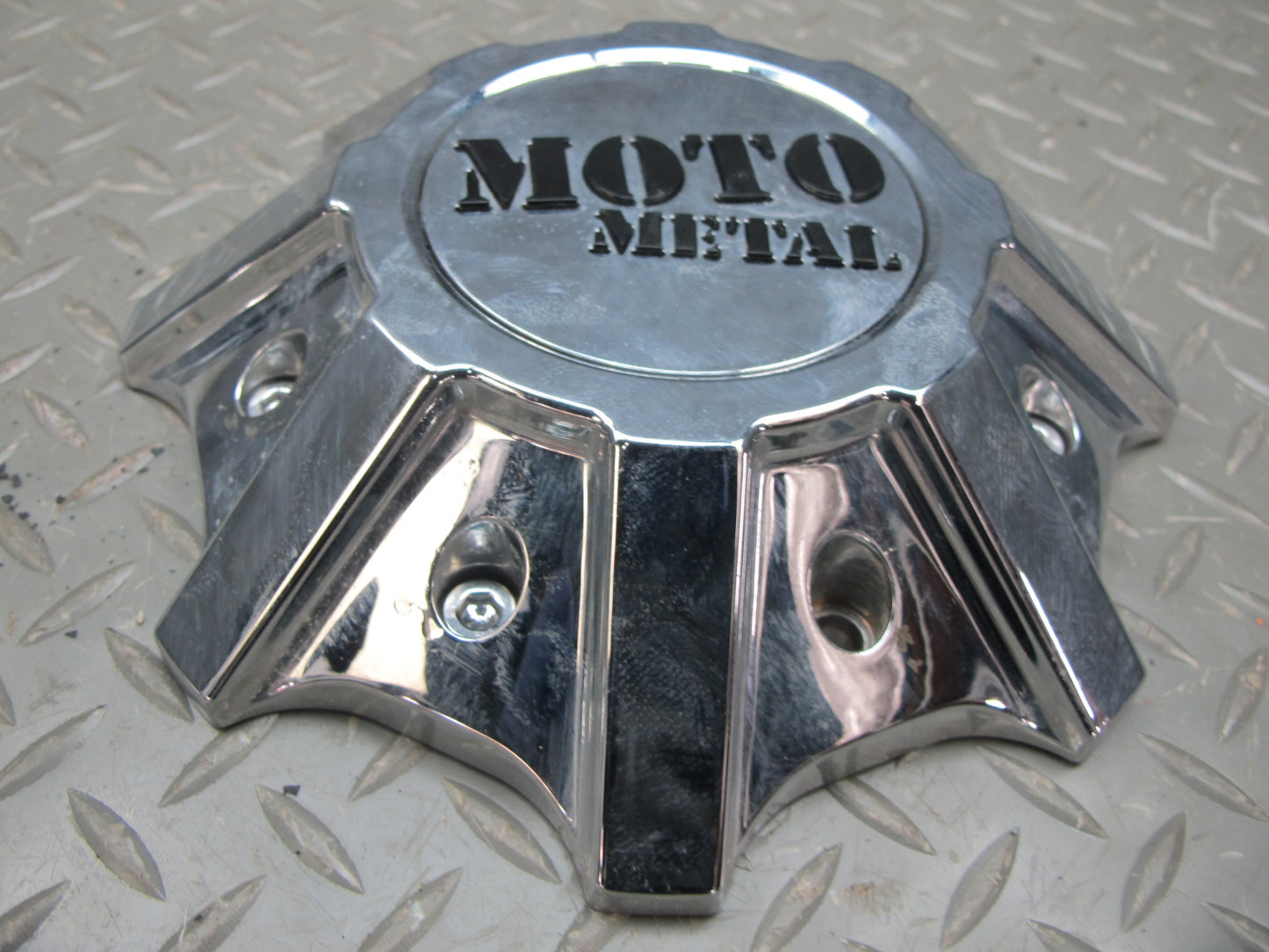 Moto Metal Chrome Custom Wheel Center Cap T148L215-H48 Set of 3