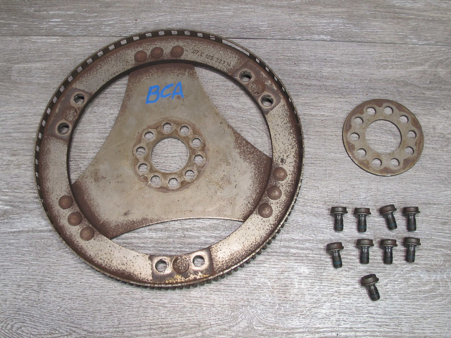 06-12 Bentley Continental Flying Spur 6.0L Engine Flywheel Flexplate W/ Bolts