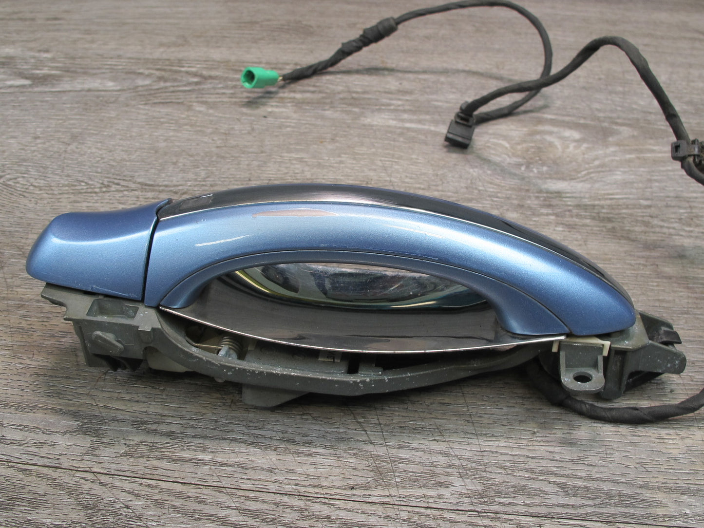 2006-2012 Bentley Flying Spur Front Right Pass Side Exterior Door Handle Blue