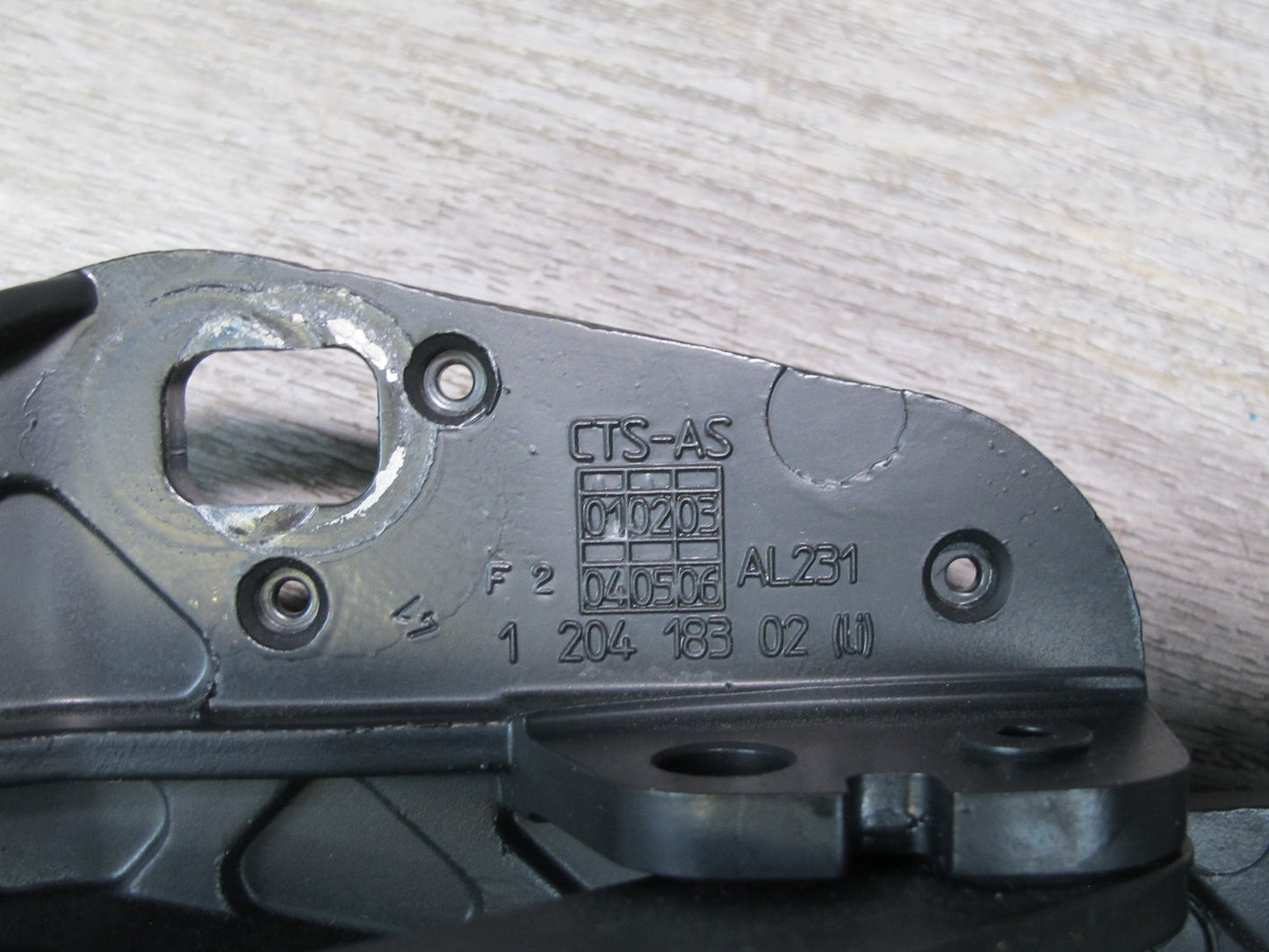 03-06 Mercedes R230 Set of 2 Rear Left & Right Trunk Lid Hinge OEM
