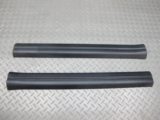 09-16 BMW E89 Z4 Set of 2 Right Left Door Inner Scuff Step Sill Plate Trim OEM