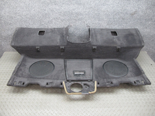 09-15 BMW E89 Z4 Rear Bulkhead Bulk Head Trim Panel Black OEM