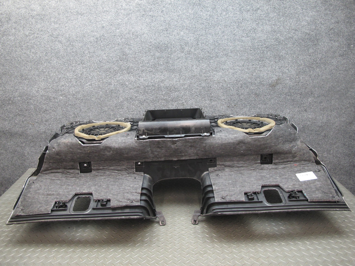 09-15 BMW E89 Z4 Rear Bulkhead Bulk Head Trim Panel Black OEM