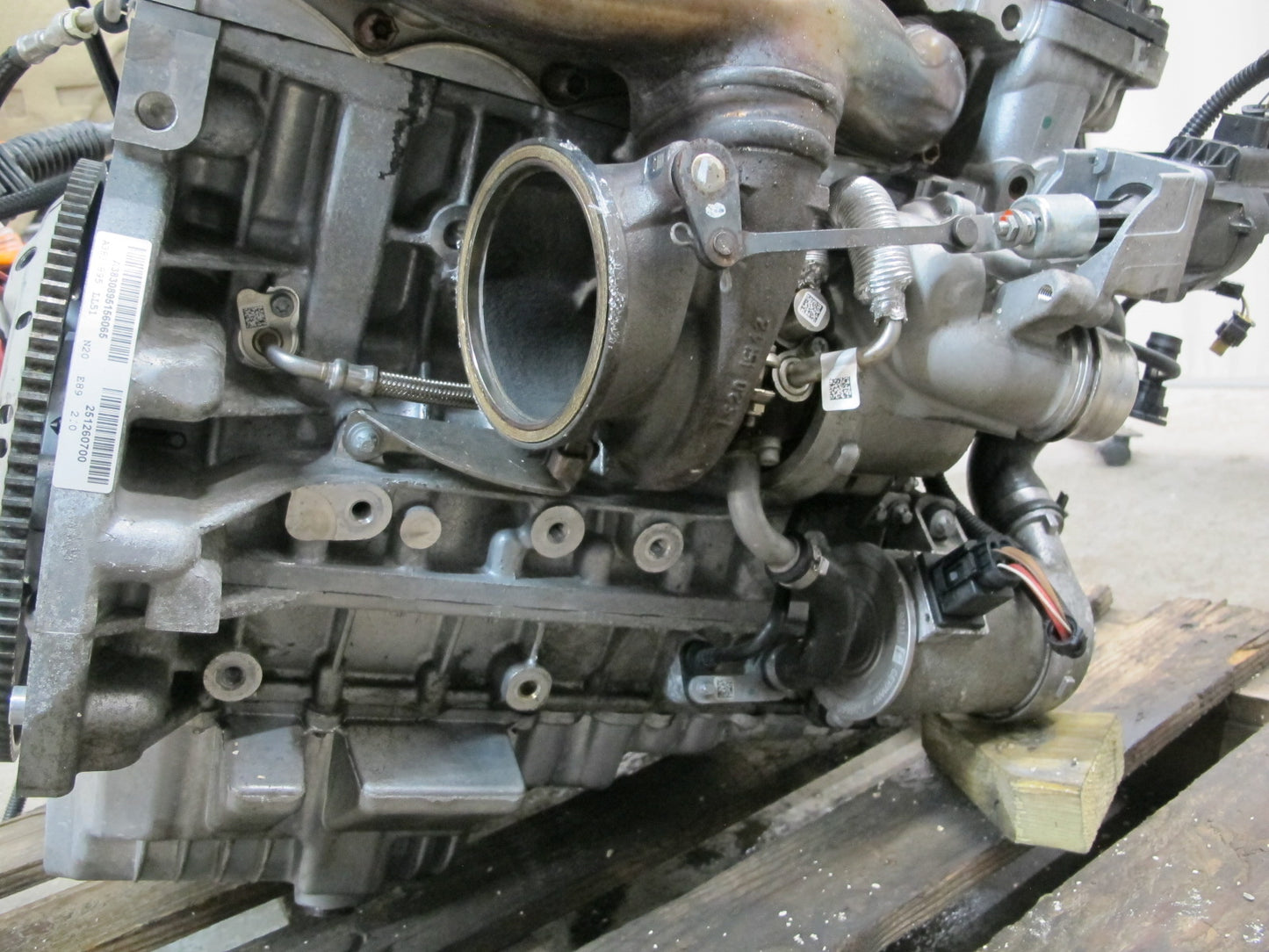 12-16 BMW E89 Z4 28i N20 RWD Turbo 6 Bolt Complete Engine Motor 97K Miles OEM