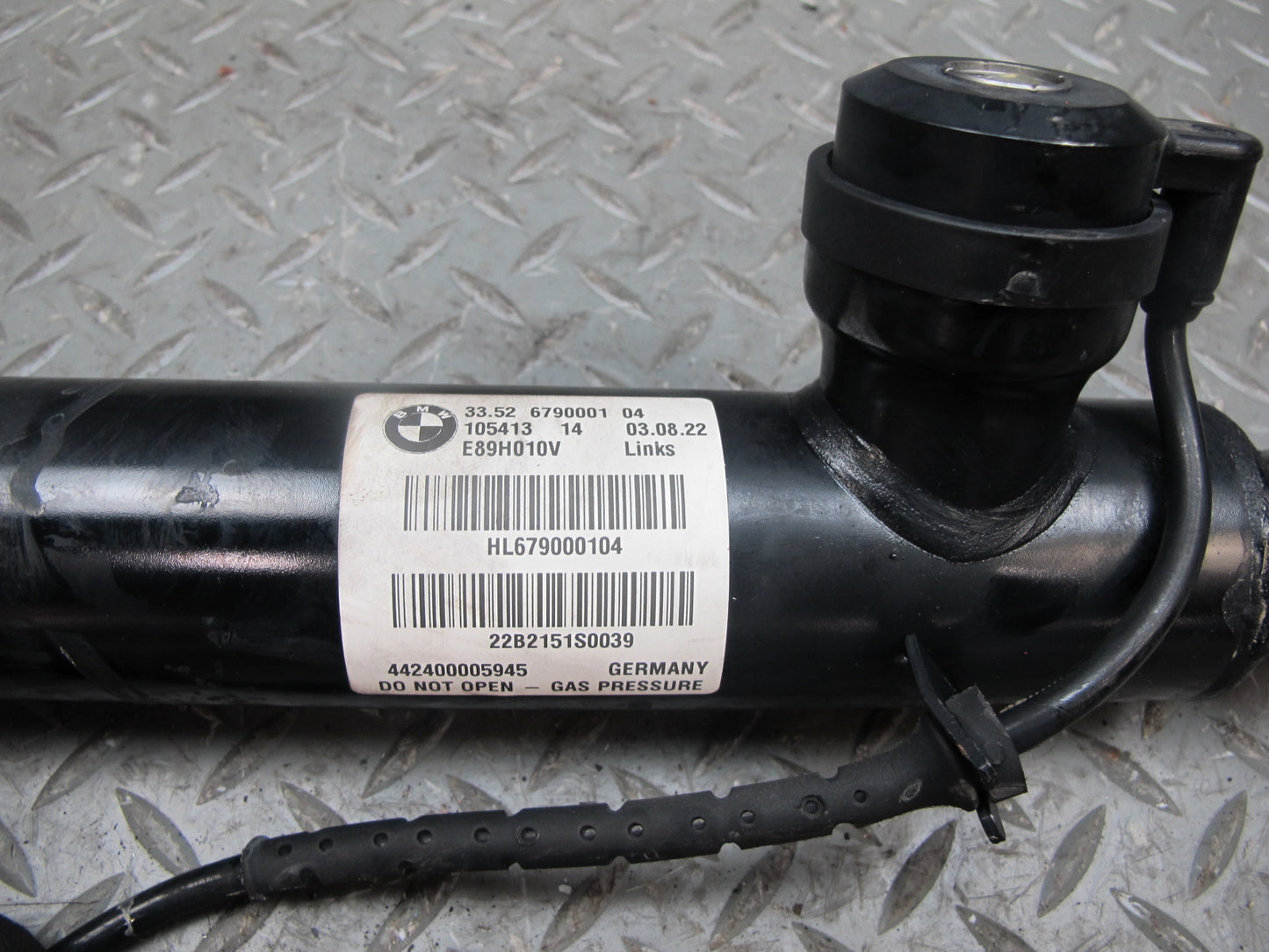 09-16 BMW E89 Z4 Rear Left VDC Adaptive Strut Shock Absorber 6790001 OEM