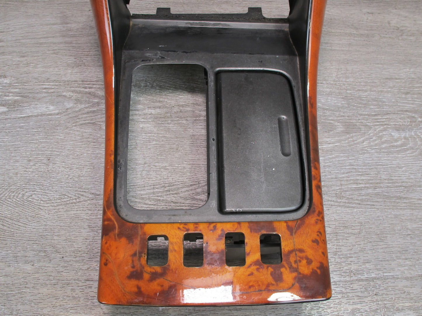 02-05 Lexus GS300 GS430 Center Console Shifter Wood Bezel Trim Cover Panel OEM