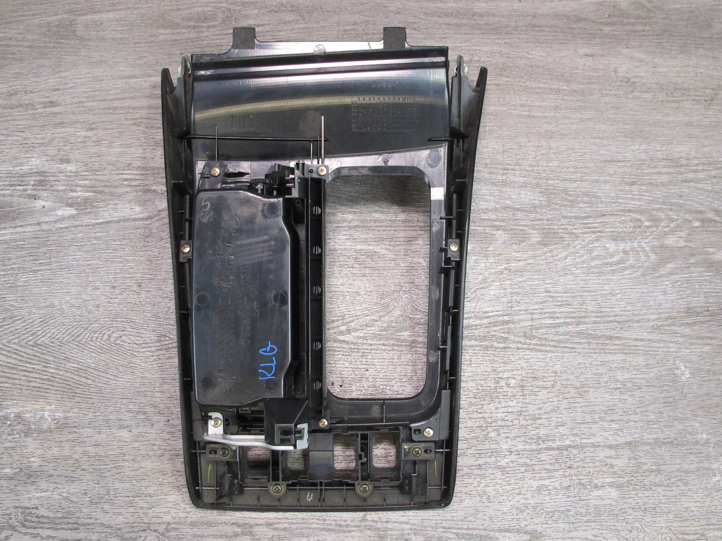 02-05 Lexus GS300 GS430 Center Console Shifter Wood Bezel Trim Cover Panel OEM
