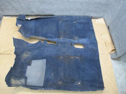 86-87 BMW E24 635CSI Interior Floor Carpet Liner Cover OEM