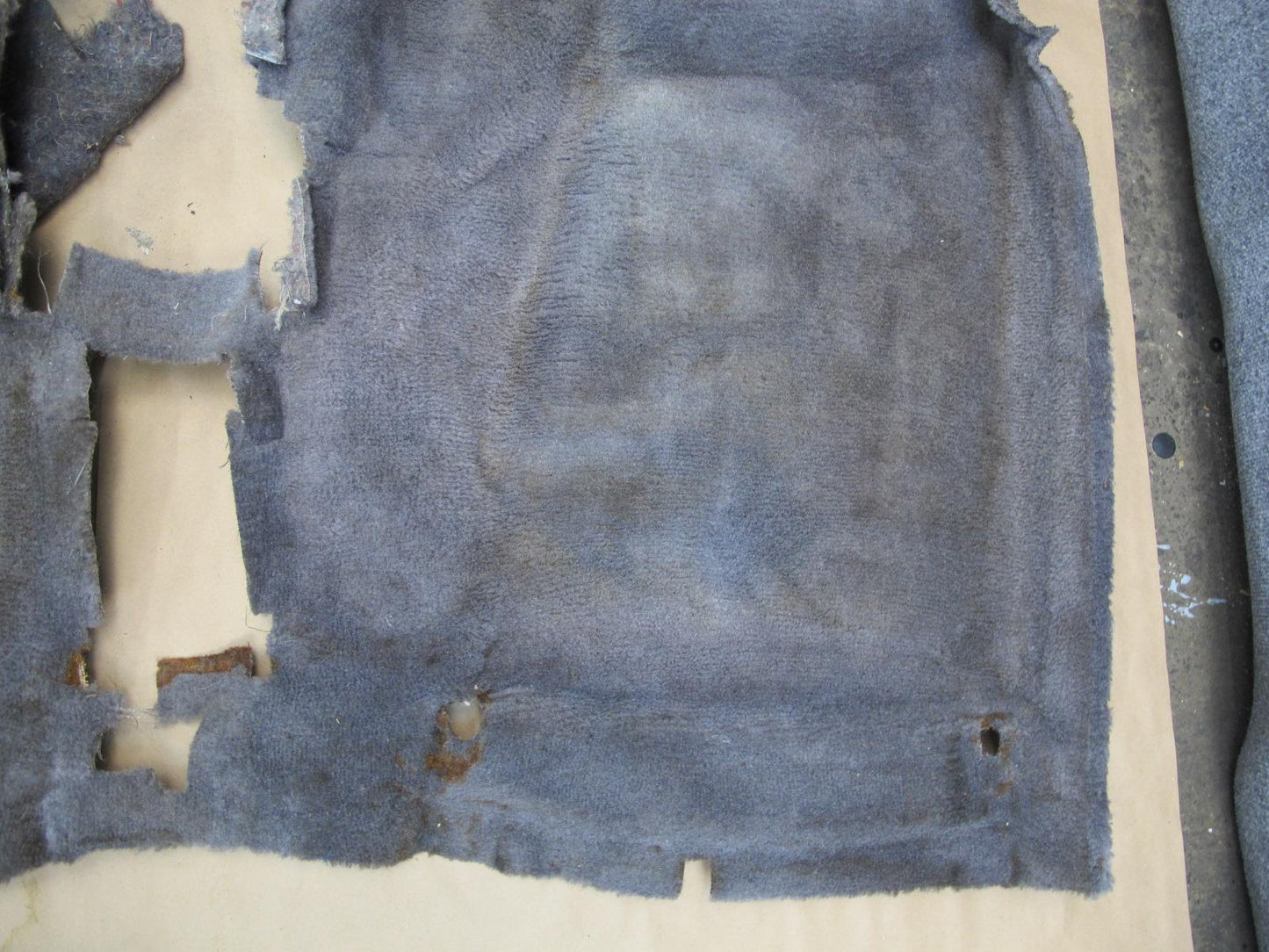 84-85 Toyota Supra MA67 Front & Rear Floor Carpet Liner Cover Set OEM