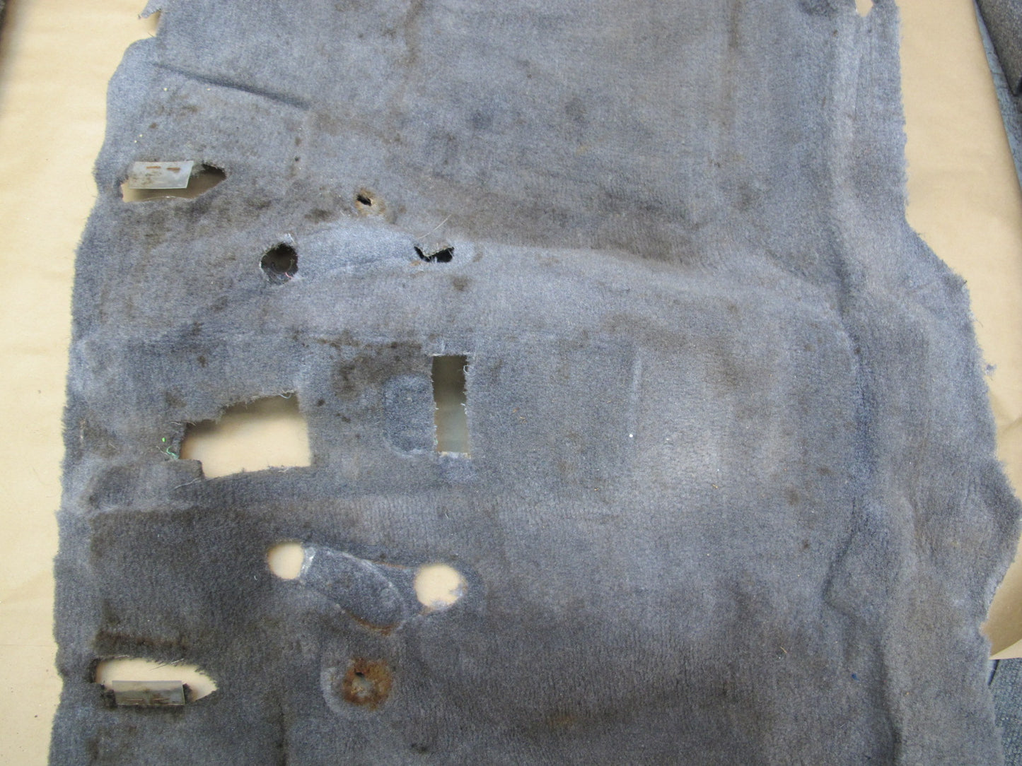 84-85 Toyota Supra MA67 Front & Rear Floor Carpet Liner Cover Set OEM