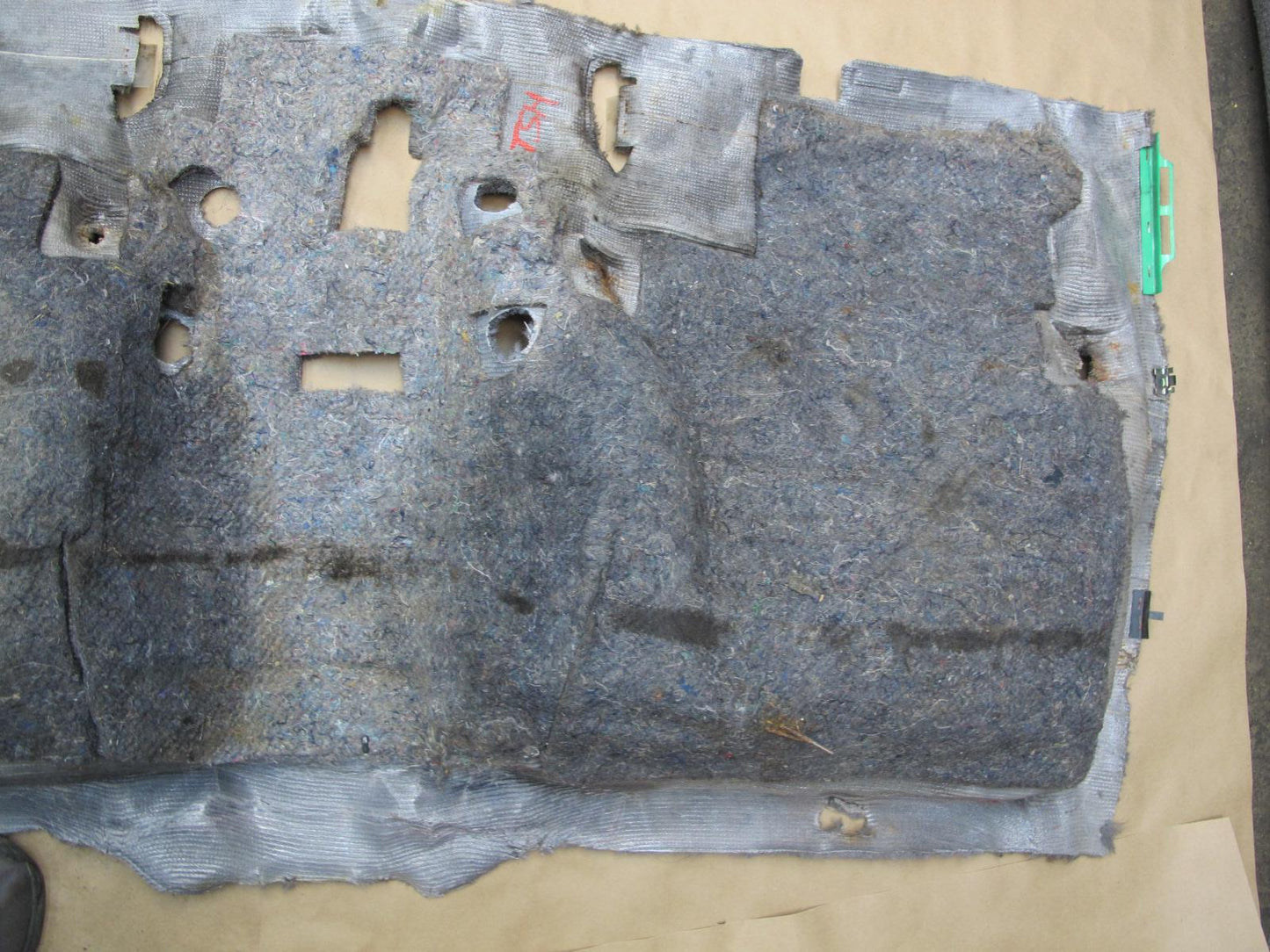 84-85 Toyota Supra MA67 Front & Rear Floor Carpet Liner Cover Set OEM