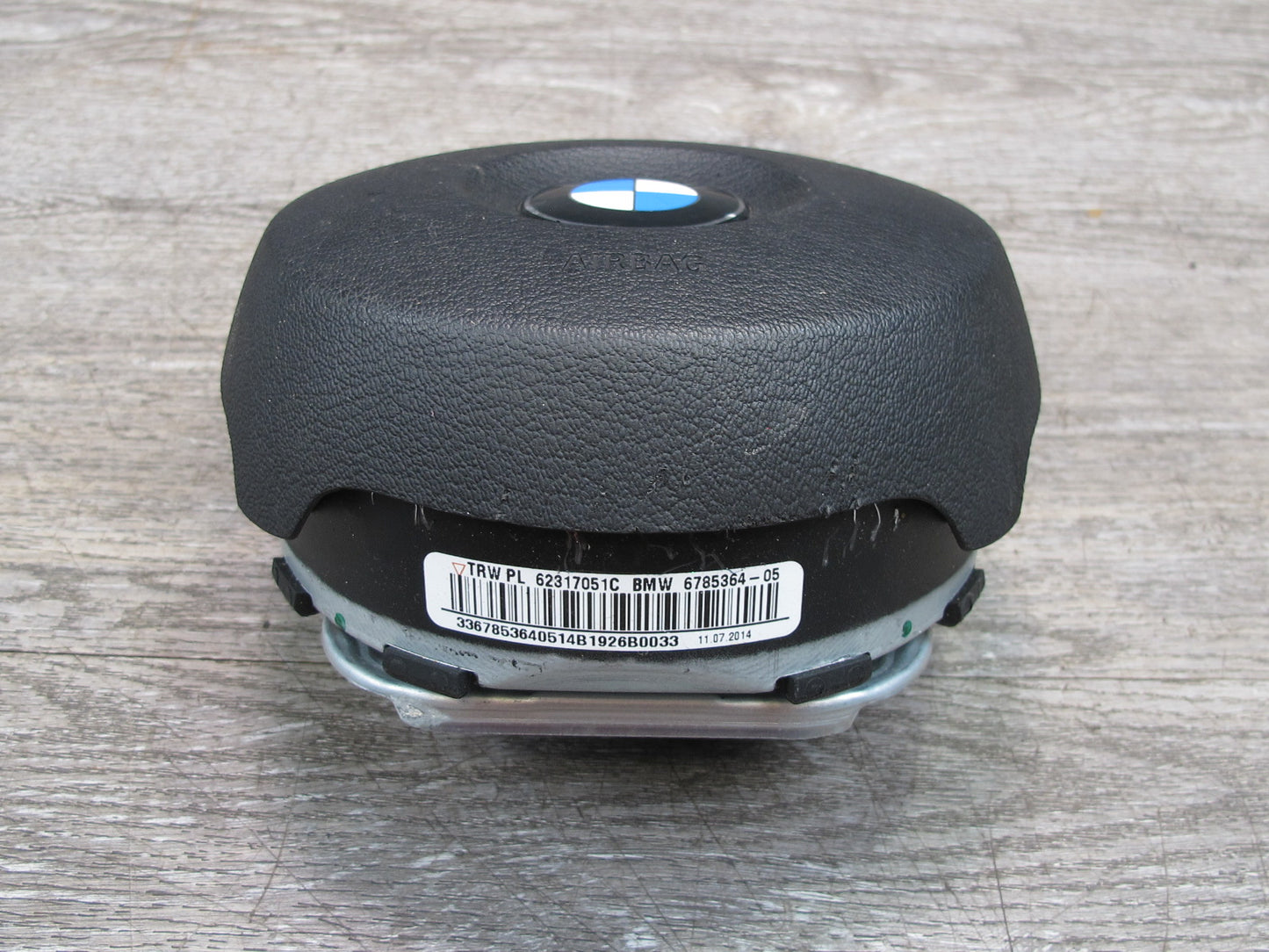 09-16 BMW Z4 E89 ROADSTER FRONT LEFT DRIVER SIDE STEERING WHEEL SRS AIRBAG OEM
