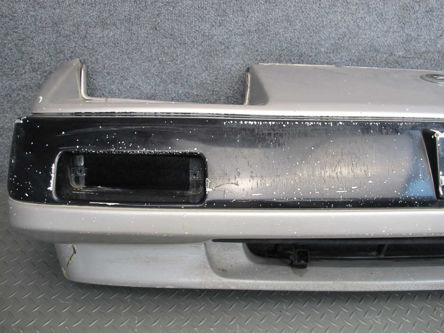 85-86 Nissan Z31 300ZX NON Turbo Front Bumper Cover Champagne OEM