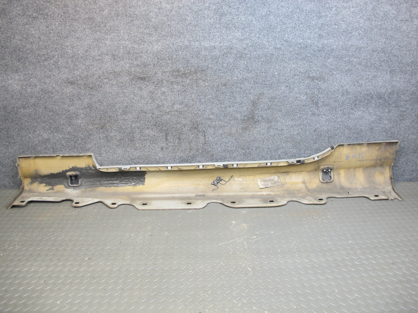 03-08 Mercedes R230 Sl-class Set of 2 Side Skirt Rocker Panel Molding OEM