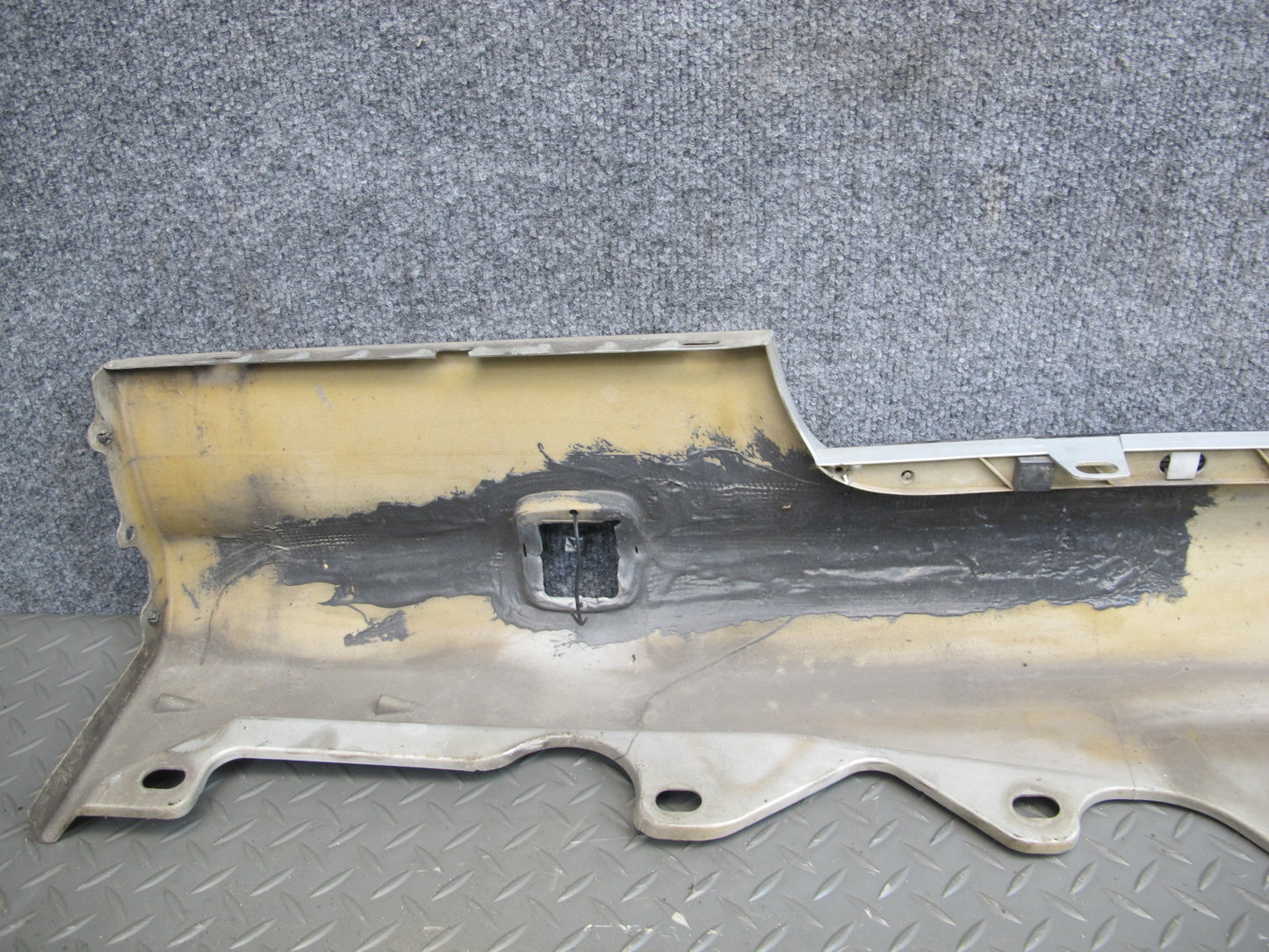 03-08 Mercedes R230 Sl-class Set of 2 Side Skirt Rocker Panel Molding OEM