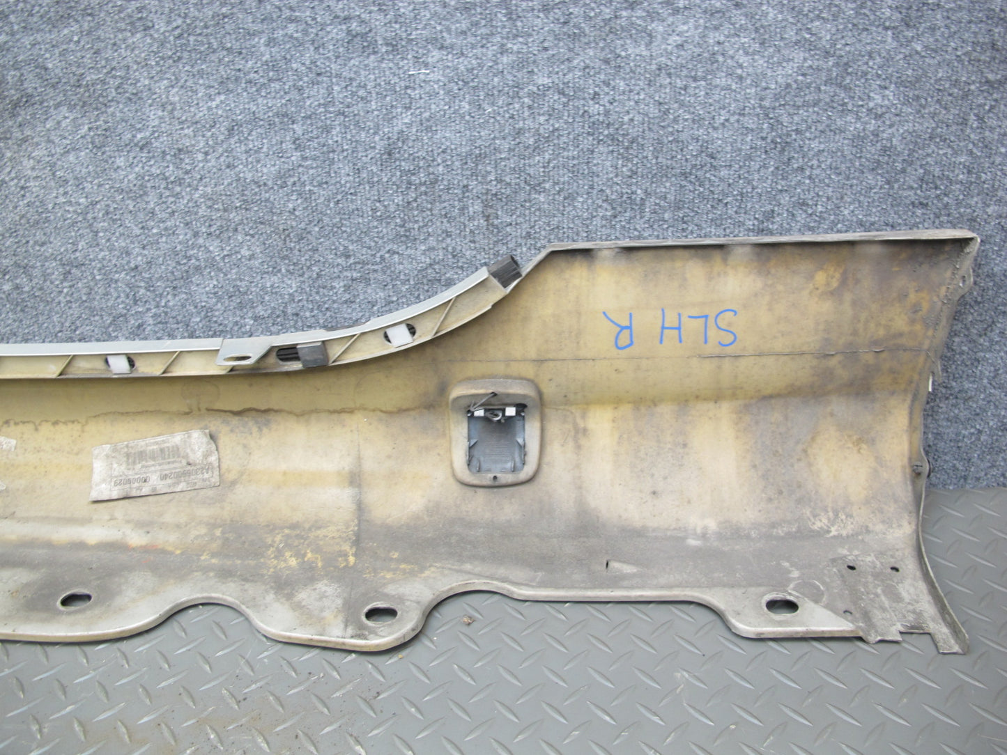 03-08 Mercedes R230 Sl-class Set of 2 Side Skirt Rocker Panel Molding OEM