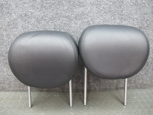 03-08 Mercedes R230 Sl-class Set of 2 Front Left & Right Leather Headrest OEM