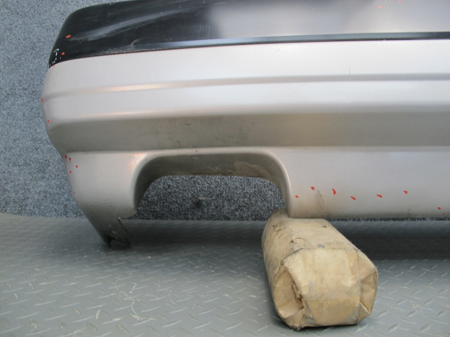 85-86 Nissan Z31 300ZX 2+0 NON Turbo Rear Bumper Cover Champagne OEM