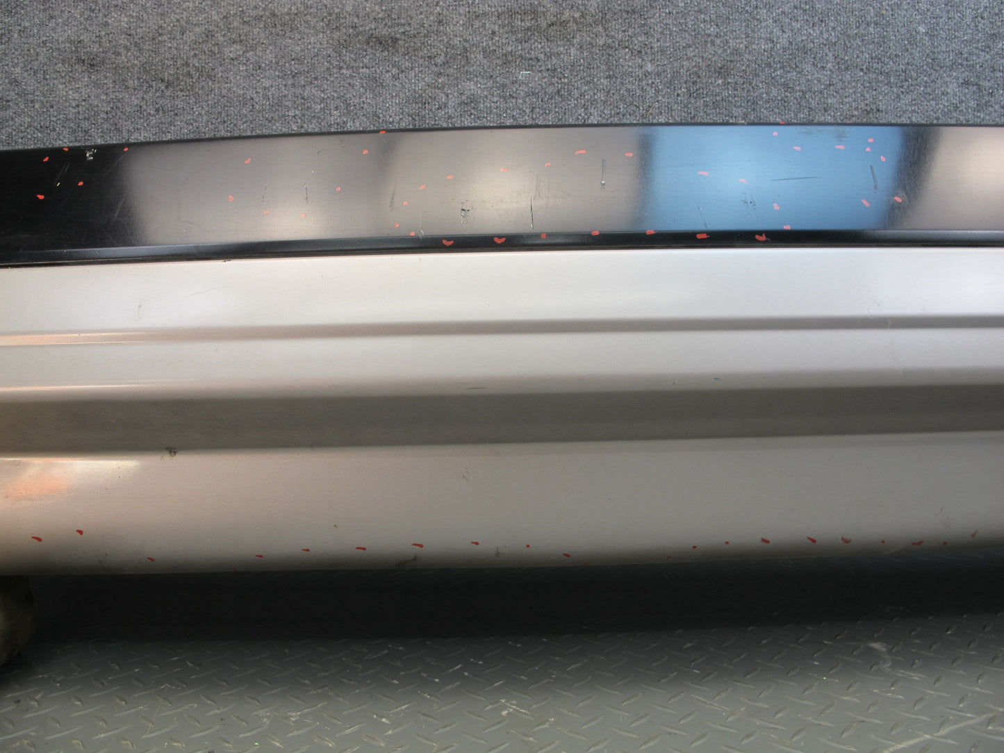 85-86 Nissan Z31 300ZX 2+0 NON Turbo Rear Bumper Cover Champagne OEM