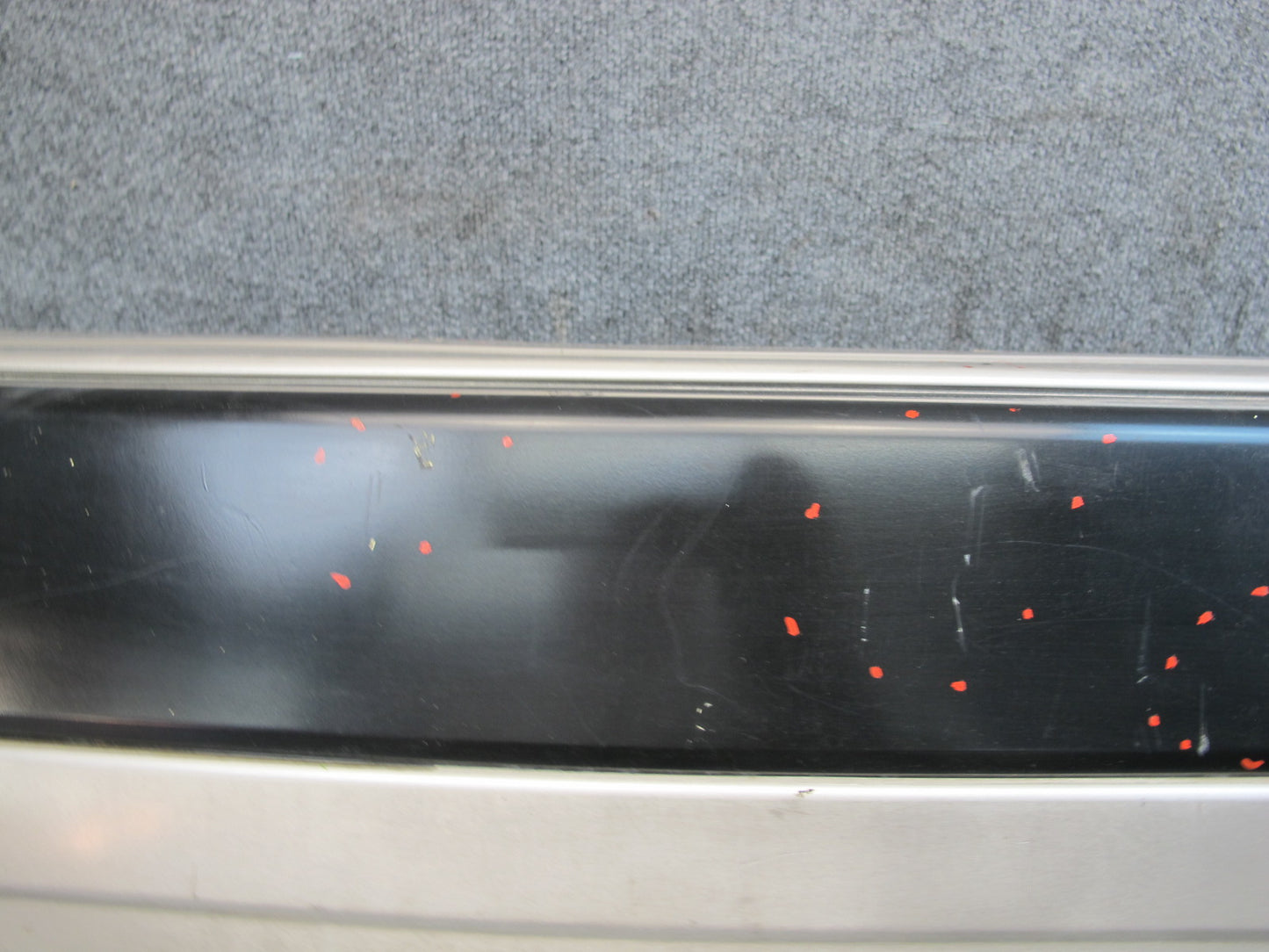 85-86 Nissan Z31 300ZX 2+0 NON Turbo Rear Bumper Cover Champagne OEM