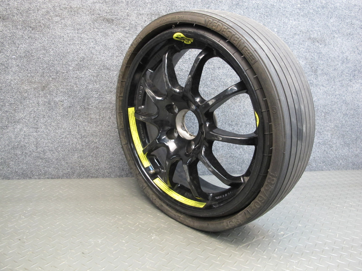 03-12 Mercedes R230 Spare Tire 17" R17 Alloy Wheel Rim 17x6B ET25 185/60 OEM