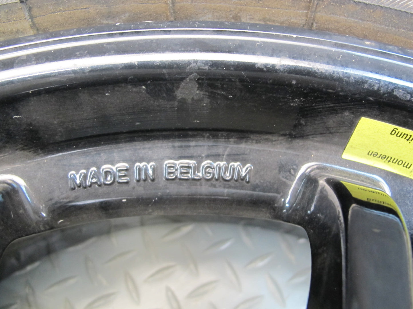 03-12 Mercedes R230 Spare Tire 17" R17 Alloy Wheel Rim 17x6B ET25 185/60 OEM