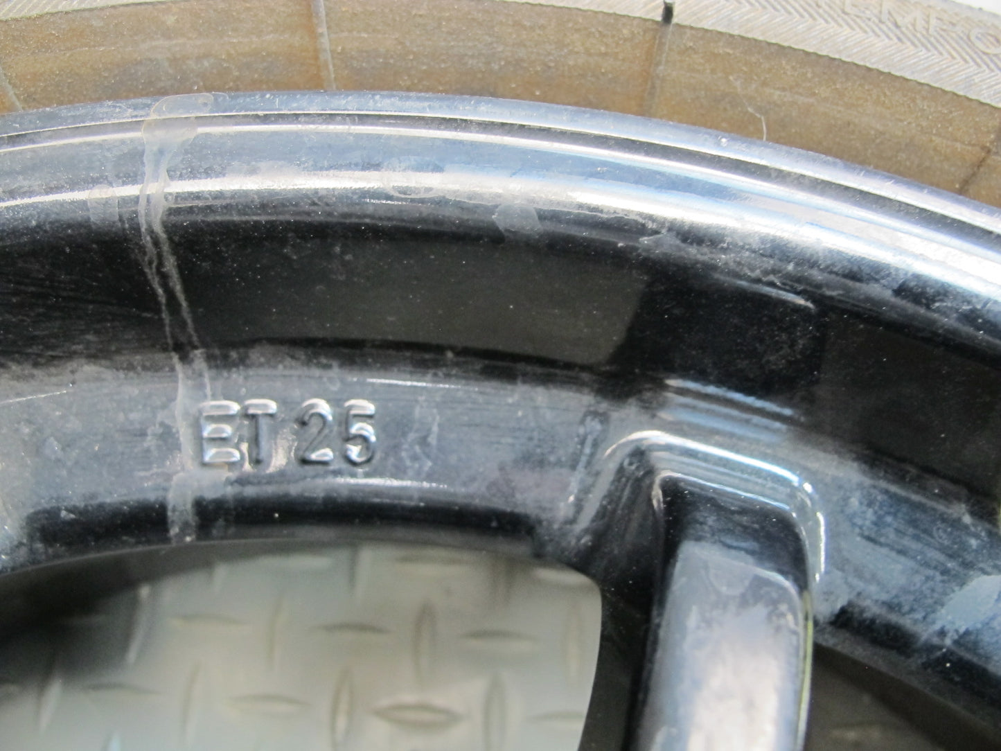 03-12 Mercedes R230 Spare Tire 17" R17 Alloy Wheel Rim 17x6B ET25 185/60 OEM