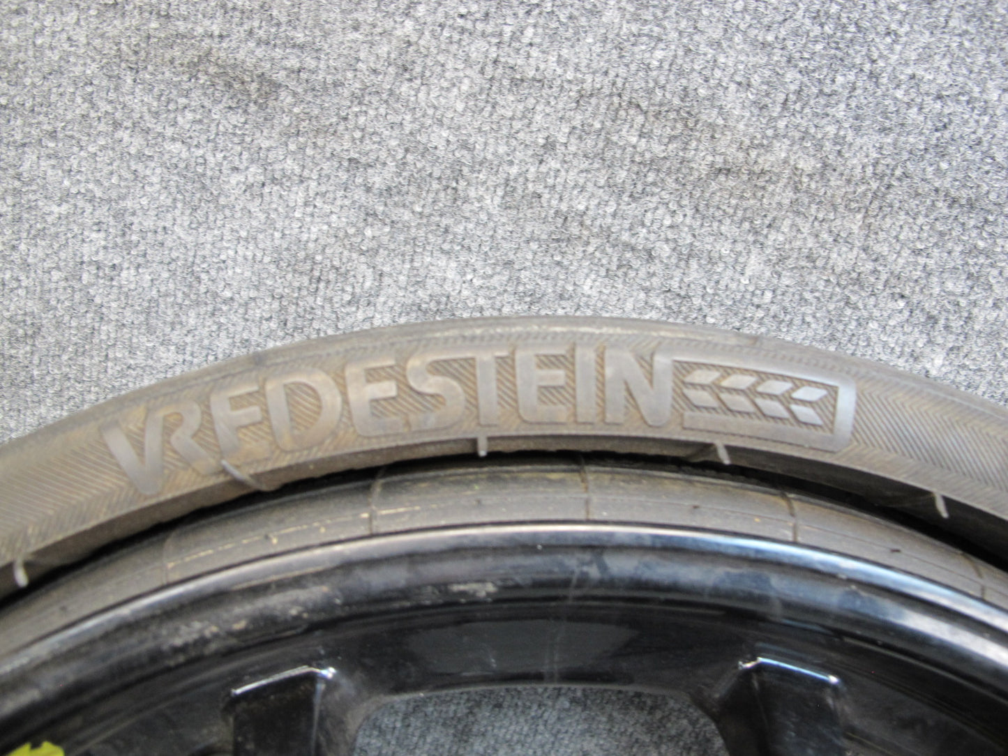 03-12 Mercedes R230 Spare Tire 17" R17 Alloy Wheel Rim 17x6B ET25 185/60 OEM